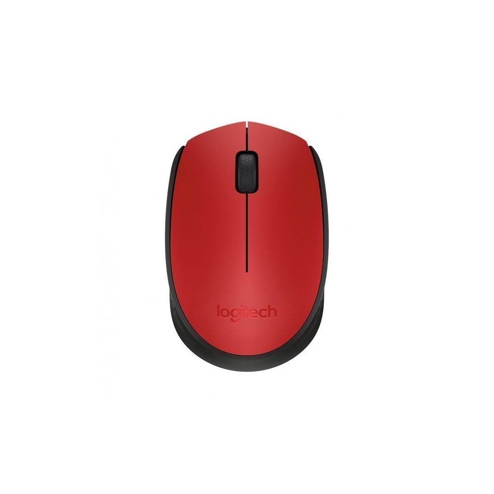Mouse M170 Logitech Inalámbrico Rojo_1