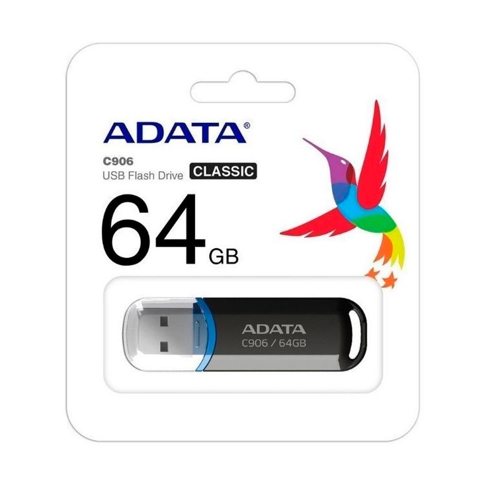 ADATA Memoria USB 2.0 64GB COLOR Negra_1